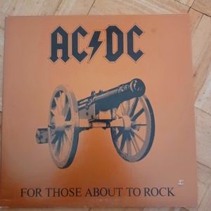 AC DC vinyl record album 1981 We Salute You